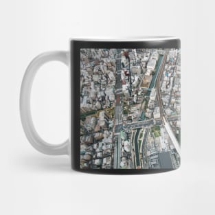 Japan - Aerial View of Central Tokyo Mug